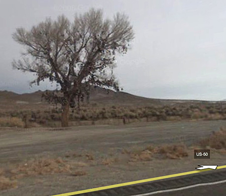  the Shoe Tree east of Fallon, Nevada, while double-checking my Lincoln 